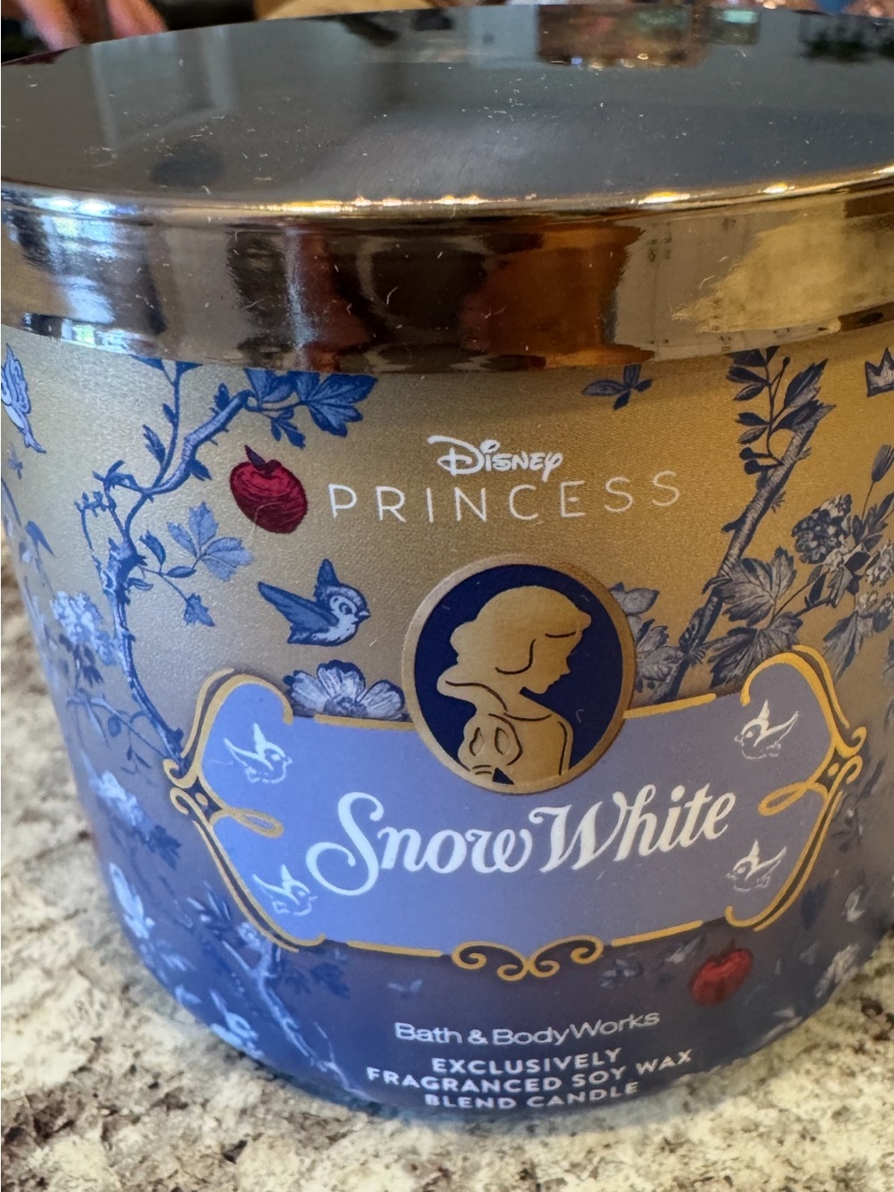 Disney Princess Snow White 3-Wick Candle from Bath & Body Works.